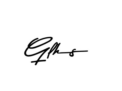 How to Draw Glhs signature style? Asem Kandis PERSONAL USE is a latest design signature styles for name Glhs. Glhs signature style 9 images and pictures png