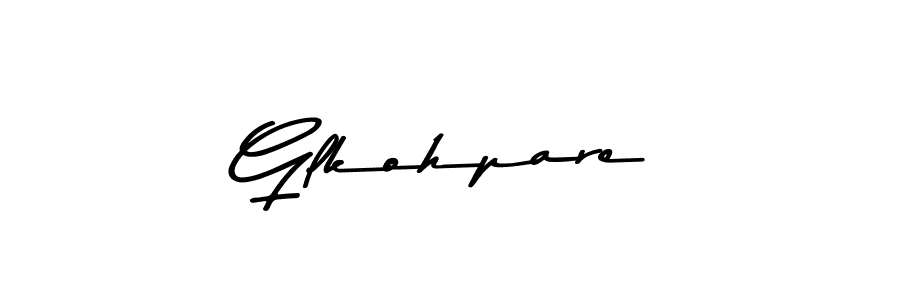 How to Draw Glkohpare signature style? Asem Kandis PERSONAL USE is a latest design signature styles for name Glkohpare. Glkohpare signature style 9 images and pictures png
