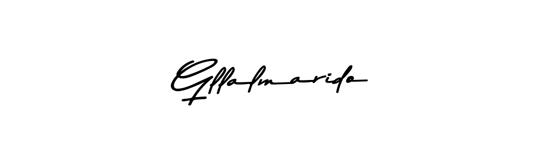 Asem Kandis PERSONAL USE is a professional signature style that is perfect for those who want to add a touch of class to their signature. It is also a great choice for those who want to make their signature more unique. Get Gllalmarido name to fancy signature for free. Gllalmarido signature style 9 images and pictures png
