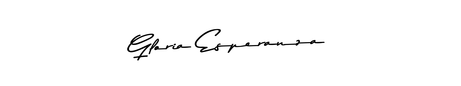 It looks lik you need a new signature style for name Gloria Esperanza. Design unique handwritten (Asem Kandis PERSONAL USE) signature with our free signature maker in just a few clicks. Gloria Esperanza signature style 9 images and pictures png