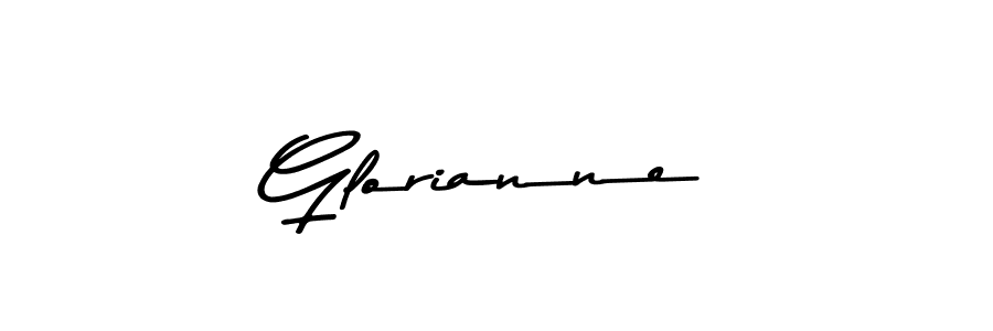 Make a short Glorianne signature style. Manage your documents anywhere anytime using Asem Kandis PERSONAL USE. Create and add eSignatures, submit forms, share and send files easily. Glorianne signature style 9 images and pictures png