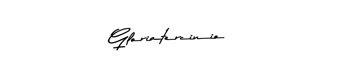 Design your own signature with our free online signature maker. With this signature software, you can create a handwritten (Asem Kandis PERSONAL USE) signature for name Gloriatercinio. Gloriatercinio signature style 9 images and pictures png