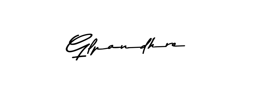 The best way (Asem Kandis PERSONAL USE) to make a short signature is to pick only two or three words in your name. The name Glpandhre include a total of six letters. For converting this name. Glpandhre signature style 9 images and pictures png