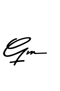 How to make Gm name signature. Use Asem Kandis PERSONAL USE style for creating short signs online. This is the latest handwritten sign. Gm signature style 9 images and pictures png