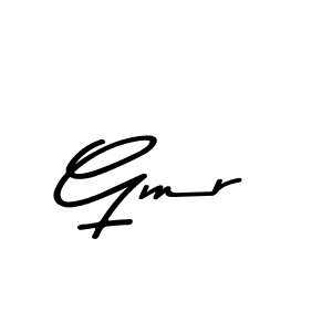 Create a beautiful signature design for name Gmr. With this signature (Asem Kandis PERSONAL USE) fonts, you can make a handwritten signature for free. Gmr signature style 9 images and pictures png