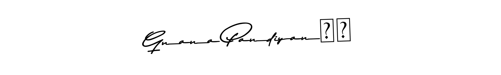 Similarly Asem Kandis PERSONAL USE is the best handwritten signature design. Signature creator online .You can use it as an online autograph creator for name Gnana Pandiyan❤️. Gnana Pandiyan❤️ signature style 9 images and pictures png