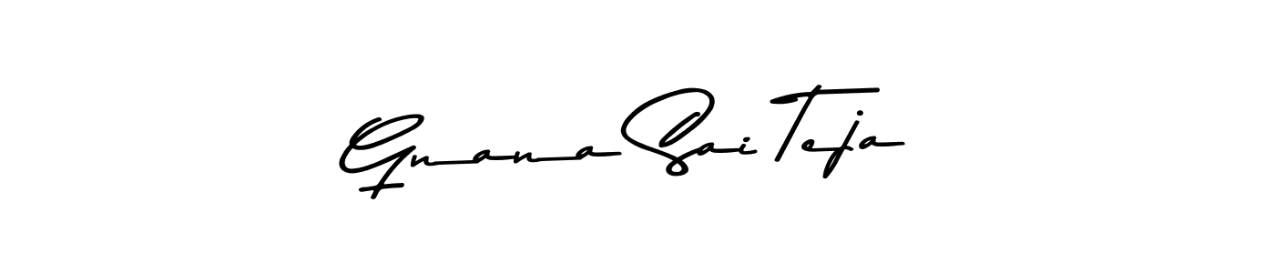 Here are the top 10 professional signature styles for the name Gnana Sai Teja. These are the best autograph styles you can use for your name. Gnana Sai Teja signature style 9 images and pictures png