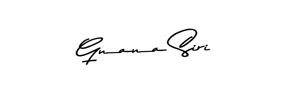 You should practise on your own different ways (Asem Kandis PERSONAL USE) to write your name (Gnana Siri) in signature. don't let someone else do it for you. Gnana Siri signature style 9 images and pictures png