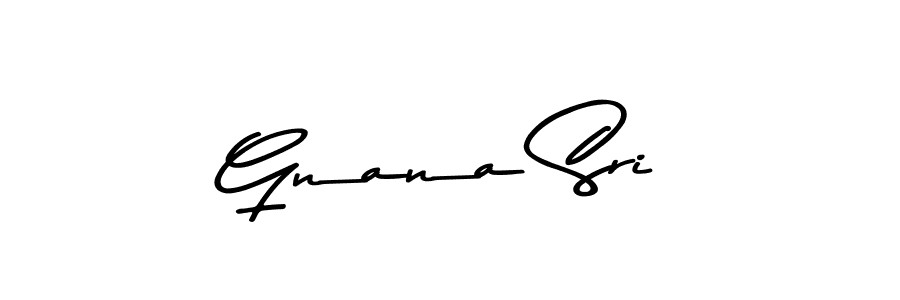 Gnana Sri stylish signature style. Best Handwritten Sign (Asem Kandis PERSONAL USE) for my name. Handwritten Signature Collection Ideas for my name Gnana Sri. Gnana Sri signature style 9 images and pictures png