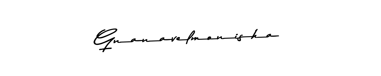 How to make Gnanavelmonisha signature? Asem Kandis PERSONAL USE is a professional autograph style. Create handwritten signature for Gnanavelmonisha name. Gnanavelmonisha signature style 9 images and pictures png