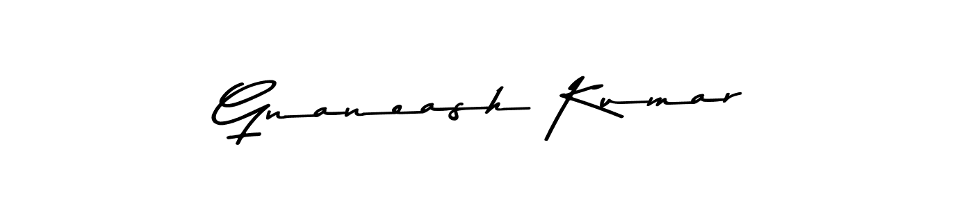 Design your own signature with our free online signature maker. With this signature software, you can create a handwritten (Asem Kandis PERSONAL USE) signature for name Gnaneash Kumar. Gnaneash Kumar signature style 9 images and pictures png