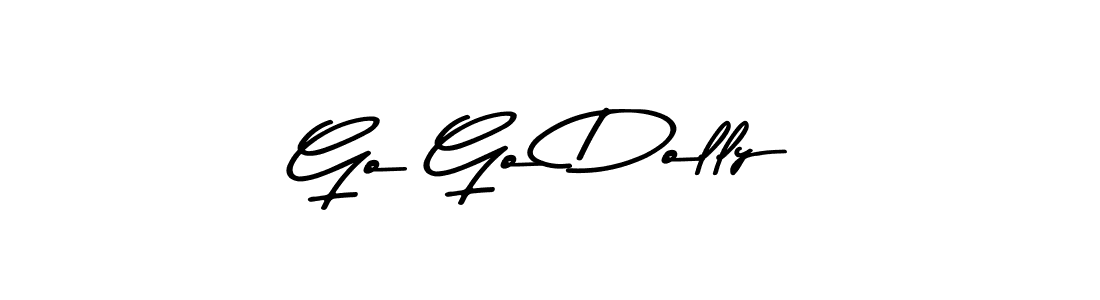 Design your own signature with our free online signature maker. With this signature software, you can create a handwritten (Asem Kandis PERSONAL USE) signature for name Go Go Dolly. Go Go Dolly signature style 9 images and pictures png