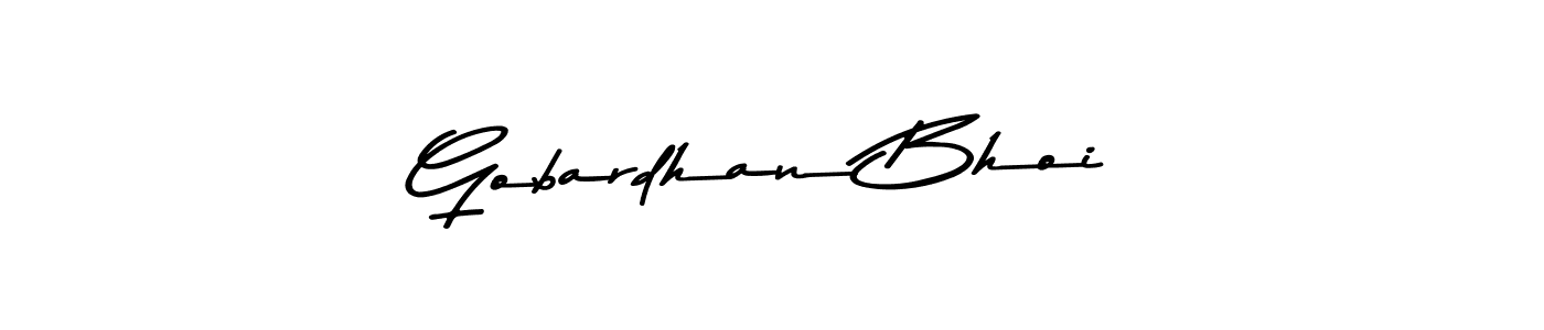 Make a beautiful signature design for name Gobardhan Bhoi. Use this online signature maker to create a handwritten signature for free. Gobardhan Bhoi signature style 9 images and pictures png