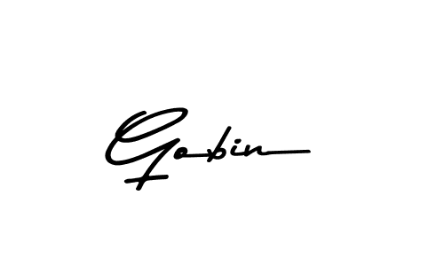 Also You can easily find your signature by using the search form. We will create Gobin name handwritten signature images for you free of cost using Asem Kandis PERSONAL USE sign style. Gobin signature style 9 images and pictures png