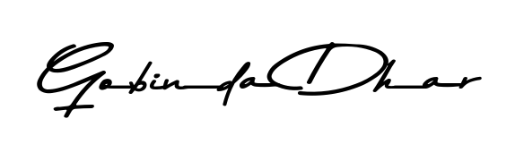 This is the best signature style for the Gobinda Dhar name. Also you like these signature font (Asem Kandis PERSONAL USE). Mix name signature. Gobinda Dhar signature style 9 images and pictures png