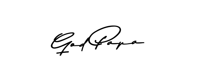 Similarly Asem Kandis PERSONAL USE is the best handwritten signature design. Signature creator online .You can use it as an online autograph creator for name God Papa. God Papa signature style 9 images and pictures png
