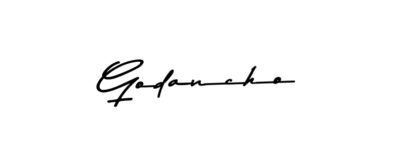 You can use this online signature creator to create a handwritten signature for the name Godancho. This is the best online autograph maker. Godancho signature style 9 images and pictures png
