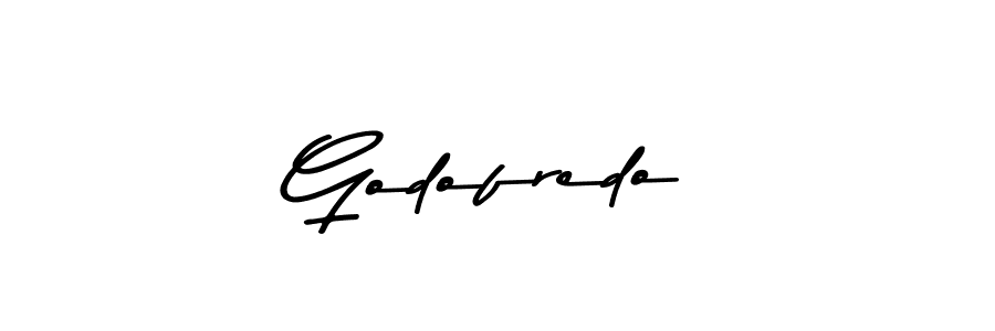 How to make Godofredo name signature. Use Asem Kandis PERSONAL USE style for creating short signs online. This is the latest handwritten sign. Godofredo signature style 9 images and pictures png