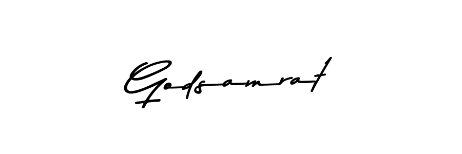 Also we have Godsamrat name is the best signature style. Create professional handwritten signature collection using Asem Kandis PERSONAL USE autograph style. Godsamrat signature style 9 images and pictures png