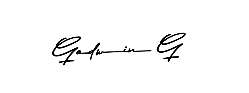 Asem Kandis PERSONAL USE is a professional signature style that is perfect for those who want to add a touch of class to their signature. It is also a great choice for those who want to make their signature more unique. Get Godwin G name to fancy signature for free. Godwin G signature style 9 images and pictures png