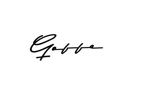 Similarly Asem Kandis PERSONAL USE is the best handwritten signature design. Signature creator online .You can use it as an online autograph creator for name Goffe. Goffe signature style 9 images and pictures png