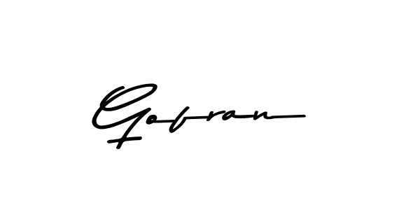 You should practise on your own different ways (Asem Kandis PERSONAL USE) to write your name (Gofran) in signature. don't let someone else do it for you. Gofran signature style 9 images and pictures png