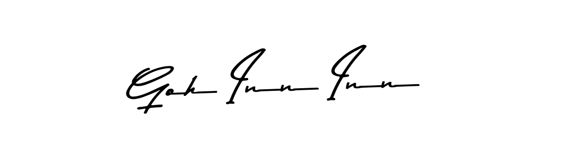 How to make Goh Inn Inn signature? Asem Kandis PERSONAL USE is a professional autograph style. Create handwritten signature for Goh Inn Inn name. Goh Inn Inn signature style 9 images and pictures png