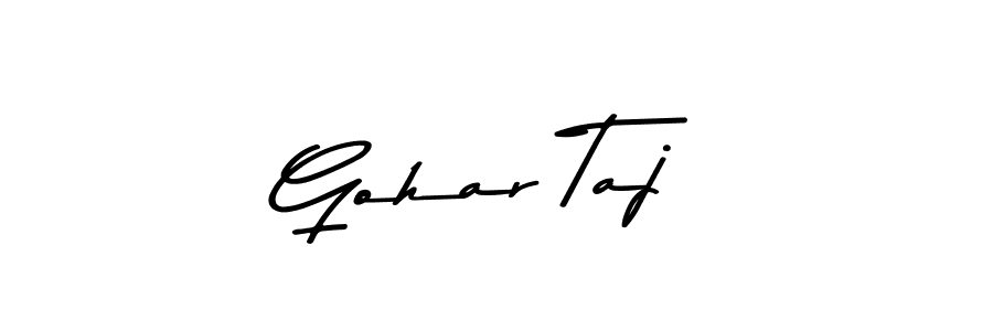 Make a beautiful signature design for name Gohar Taj. With this signature (Asem Kandis PERSONAL USE) style, you can create a handwritten signature for free. Gohar Taj signature style 9 images and pictures png