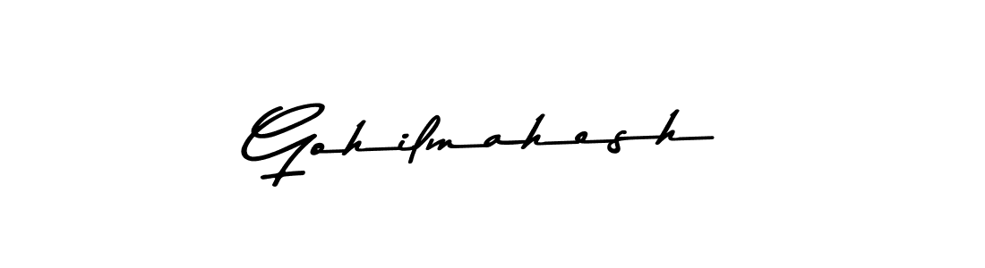 How to Draw Gohilmahesh signature style? Asem Kandis PERSONAL USE is a latest design signature styles for name Gohilmahesh. Gohilmahesh signature style 9 images and pictures png