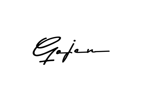 Once you've used our free online signature maker to create your best signature Asem Kandis PERSONAL USE style, it's time to enjoy all of the benefits that Gojen name signing documents. Gojen signature style 9 images and pictures png