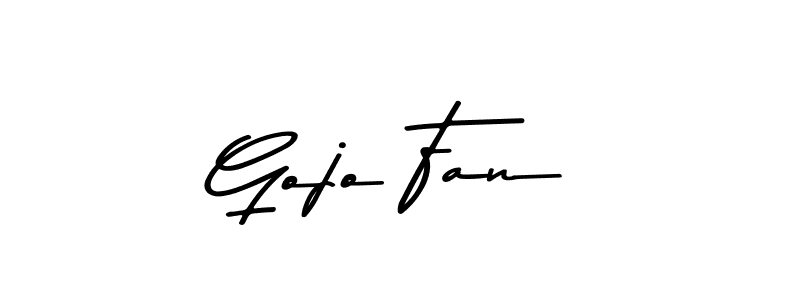 Make a beautiful signature design for name Gojo Fan. Use this online signature maker to create a handwritten signature for free. Gojo Fan signature style 9 images and pictures png