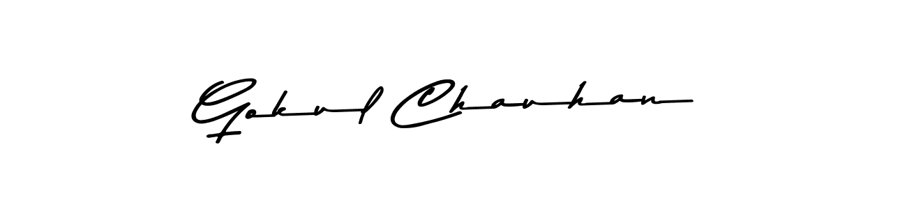 Make a beautiful signature design for name Gokul Chauhan. Use this online signature maker to create a handwritten signature for free. Gokul Chauhan signature style 9 images and pictures png