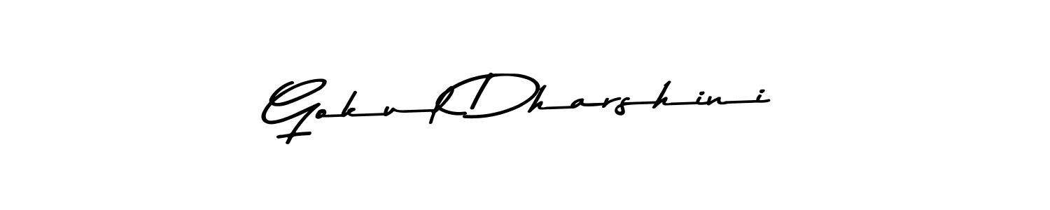 This is the best signature style for the Gokul Dharshini name. Also you like these signature font (Asem Kandis PERSONAL USE). Mix name signature. Gokul Dharshini signature style 9 images and pictures png