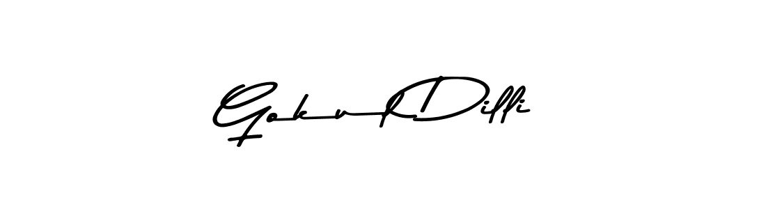 How to make Gokul Dilli signature? Asem Kandis PERSONAL USE is a professional autograph style. Create handwritten signature for Gokul Dilli name. Gokul Dilli signature style 9 images and pictures png