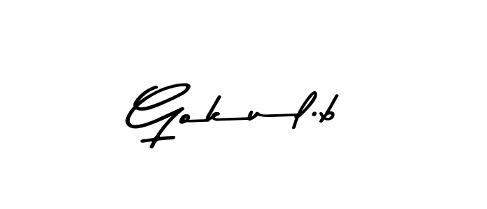 Check out images of Autograph of Gokul.b name. Actor Gokul.b Signature Style. Asem Kandis PERSONAL USE is a professional sign style online. Gokul.b signature style 9 images and pictures png