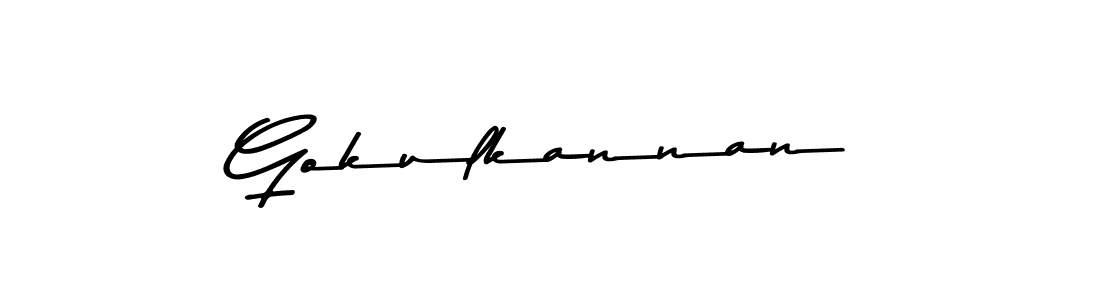 Similarly Asem Kandis PERSONAL USE is the best handwritten signature design. Signature creator online .You can use it as an online autograph creator for name Gokulkannan. Gokulkannan signature style 9 images and pictures png
