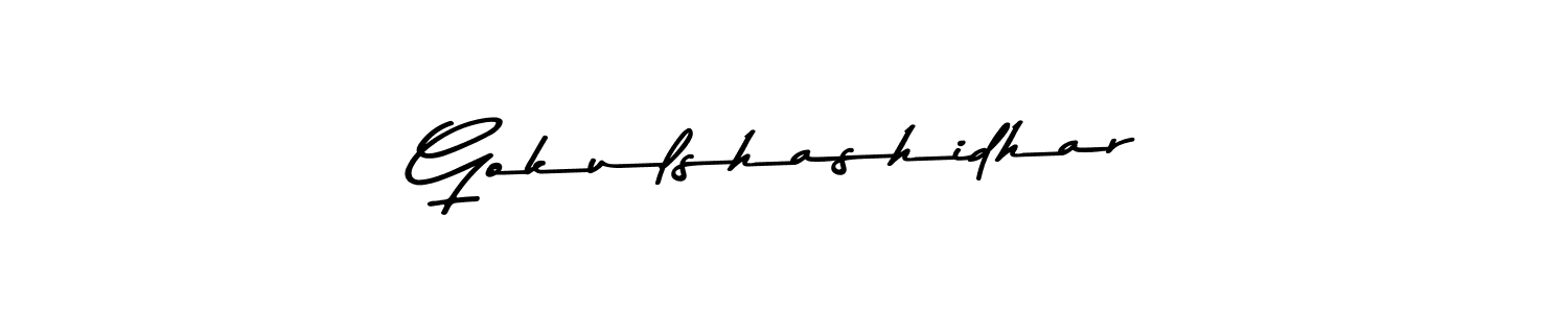 You should practise on your own different ways (Asem Kandis PERSONAL USE) to write your name (Gokulshashidhar) in signature. don't let someone else do it for you. Gokulshashidhar signature style 9 images and pictures png