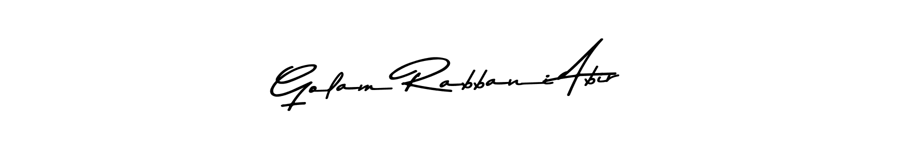 Also You can easily find your signature by using the search form. We will create Golam Rabbani Abir name handwritten signature images for you free of cost using Asem Kandis PERSONAL USE sign style. Golam Rabbani Abir signature style 9 images and pictures png
