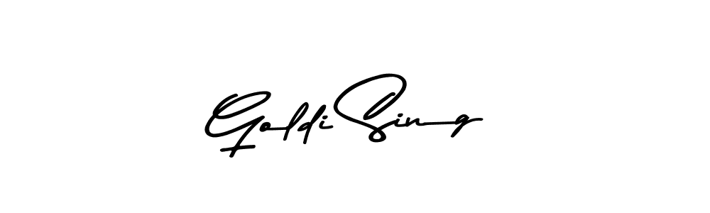 You should practise on your own different ways (Asem Kandis PERSONAL USE) to write your name (Goldi Sing) in signature. don't let someone else do it for you. Goldi Sing signature style 9 images and pictures png