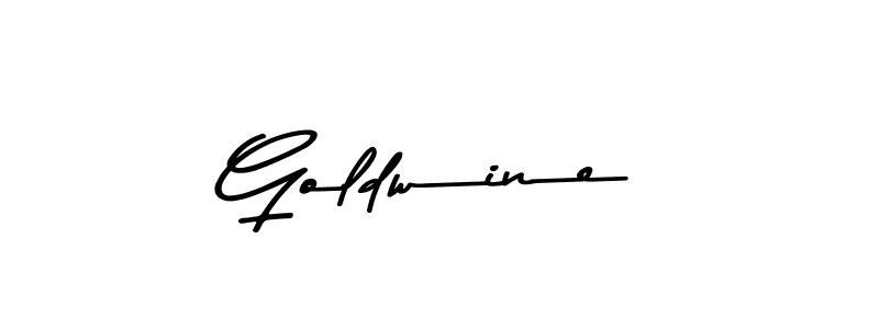 Use a signature maker to create a handwritten signature online. With this signature software, you can design (Asem Kandis PERSONAL USE) your own signature for name Goldwine. Goldwine signature style 9 images and pictures png