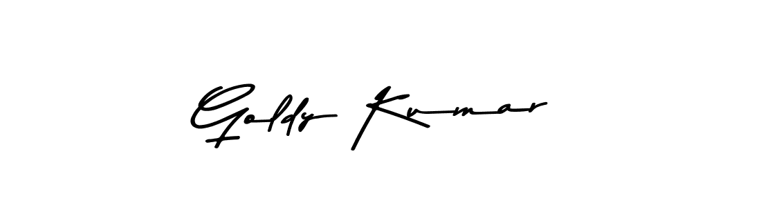 It looks lik you need a new signature style for name Goldy Kumar. Design unique handwritten (Asem Kandis PERSONAL USE) signature with our free signature maker in just a few clicks. Goldy Kumar signature style 9 images and pictures png