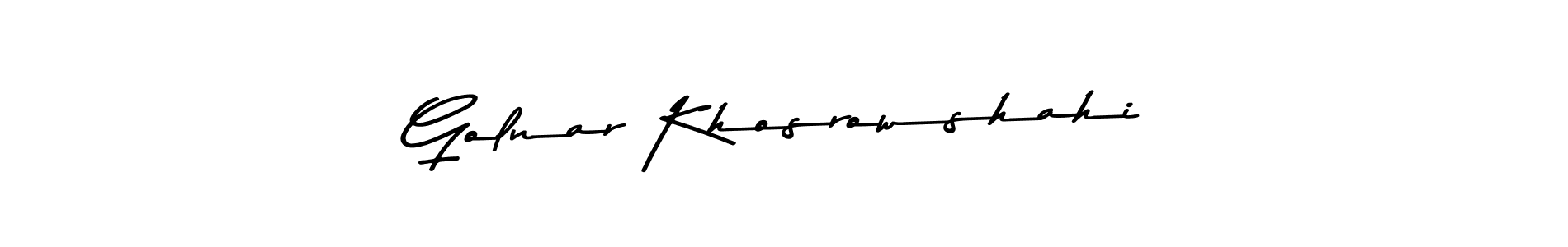 How to make Golnar Khosrowshahi signature? Asem Kandis PERSONAL USE is a professional autograph style. Create handwritten signature for Golnar Khosrowshahi name. Golnar Khosrowshahi signature style 9 images and pictures png