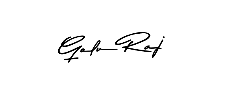 The best way (Asem Kandis PERSONAL USE) to make a short signature is to pick only two or three words in your name. The name Golu Raj include a total of six letters. For converting this name. Golu Raj signature style 9 images and pictures png