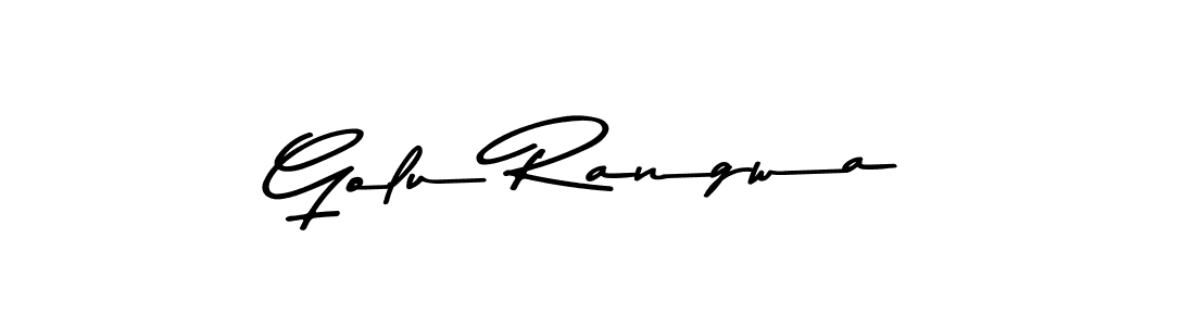 Similarly Asem Kandis PERSONAL USE is the best handwritten signature design. Signature creator online .You can use it as an online autograph creator for name Golu Rangwa. Golu Rangwa signature style 9 images and pictures png