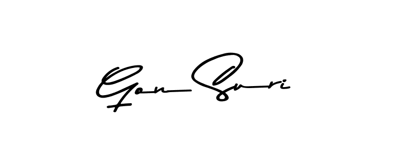 Best and Professional Signature Style for Gon Suri. Asem Kandis PERSONAL USE Best Signature Style Collection. Gon Suri signature style 9 images and pictures png