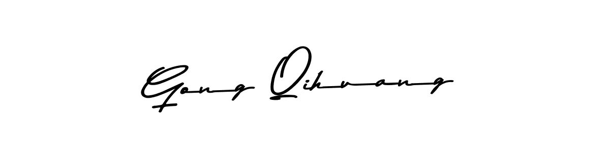 How to Draw Gong Qihuang signature style? Asem Kandis PERSONAL USE is a latest design signature styles for name Gong Qihuang. Gong Qihuang signature style 9 images and pictures png