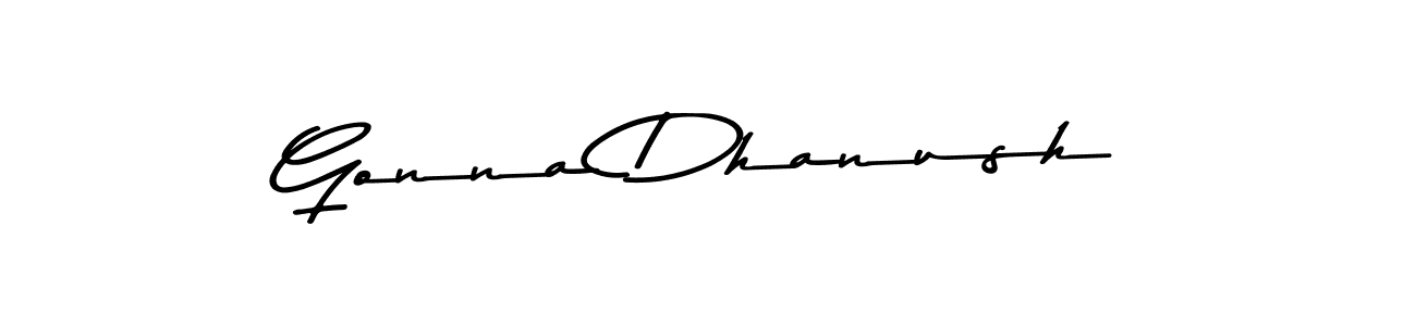 Make a beautiful signature design for name Gonna Dhanush. Use this online signature maker to create a handwritten signature for free. Gonna Dhanush signature style 9 images and pictures png