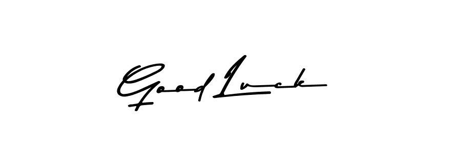 Also we have Good Luck name is the best signature style. Create professional handwritten signature collection using Asem Kandis PERSONAL USE autograph style. Good Luck signature style 9 images and pictures png