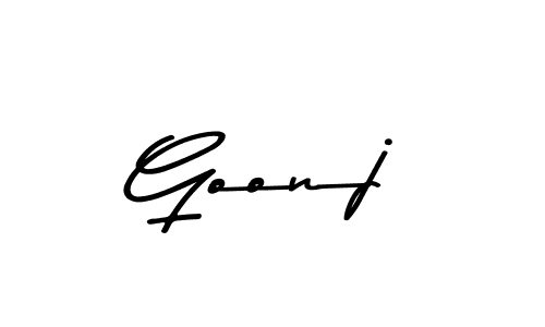 Check out images of Autograph of Goonj name. Actor Goonj Signature Style. Asem Kandis PERSONAL USE is a professional sign style online. Goonj signature style 9 images and pictures png