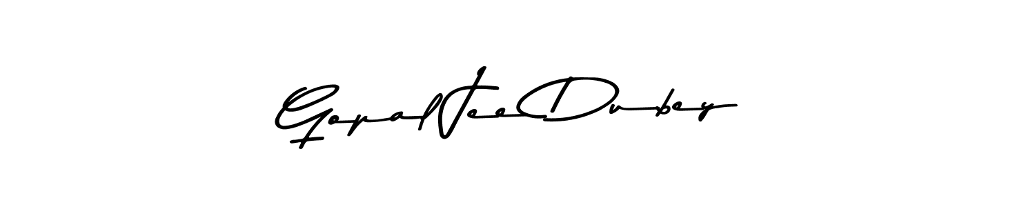 Asem Kandis PERSONAL USE is a professional signature style that is perfect for those who want to add a touch of class to their signature. It is also a great choice for those who want to make their signature more unique. Get Gopal Jee Dubey name to fancy signature for free. Gopal Jee Dubey signature style 9 images and pictures png